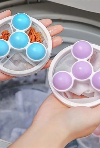 Çamaşır Makinesi İçin  Toz ve Evcil Hayvan Tüyü Toplayıcı Yıkanabilir Tüy Temizleme Aparatı (4940)