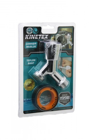 ÇAMAŞIR MUSLUK  VE TEFLON BANT (4940)