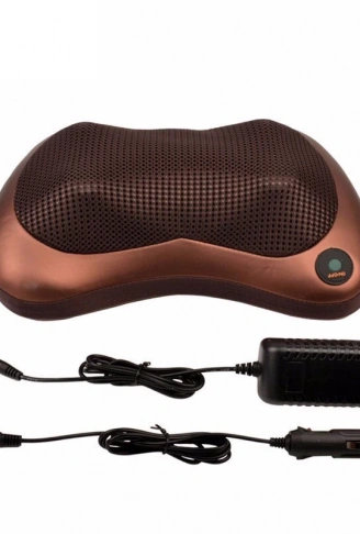 Car Home Ovmalı Masaj Yastığı, Araç Boyun Masaj Aleti (4940)