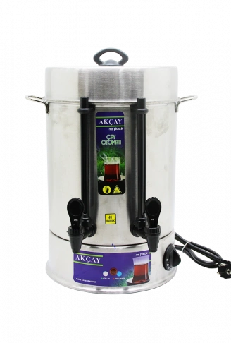 ÇAY OTOMATI 40 BARDAK SEMAVER ELEKTRİKLİ ÇAY MAKİNESİ ( MARKA DEĞİŞKENLİK GÖSTEREBİLİR )  (4940)