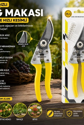 ÇELİK AĞIZLI BAĞ MAKAS (4940)