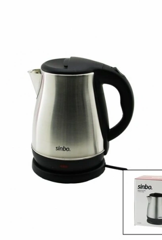 ÇELİK  KETTLE SU ISITICISI KABLOSUZ KULLANIM  1.8LT  360° DÖNEBİLME OTOMATİK KAPANMA SK-8028 (4940)