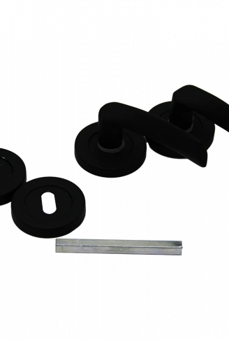 ÇELİKEL ERİŞ-10 AMERİKAN ODA KAPI KOLU SİYAH (4940)