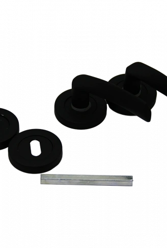 ÇELİKEL ERİŞ-10 AMERİKAN ODA KAPI KOLU SİYAH (4940)