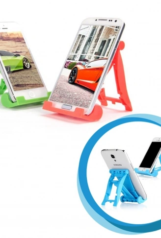 Cep Tefonu Tablet Standı Mini Masaüstü Telefon Tutucu Aparat (4940)