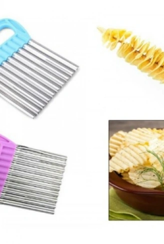 Chips Chopper Şekilli Sebze ve Meyve Dilimleyici (4940)