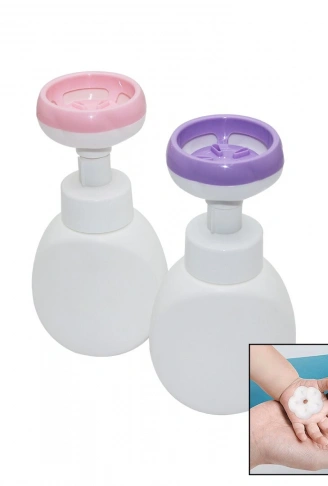 ÇİÇEK ŞEKİLLİ KÖPÜK ÇIKARAN BASMALI SABUNLUK (4940)