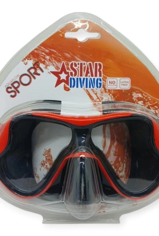 ÇNR-51705- TEK MASKE YETİŞKİN PC STAR DIVING (Lisinya)