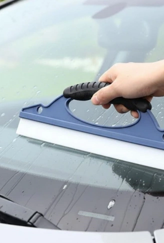 Çok Amaçlı Cam Çekçeği–Araç Camı, Duşakabin, Fayans ve Ayna İçin Leke Temizleme Aparatı (4940)