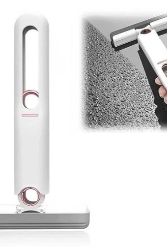 Çok Amaçlı Cam Fayans Mini Temizlik Mopu Fırçası (4940)