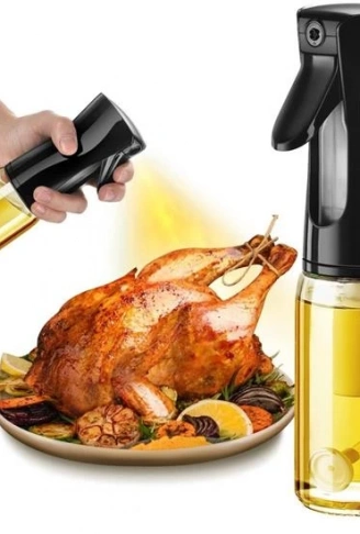 Çok Amaçlı Cam Şişe Püskürtmeli Dağıtıcı Yağdanlık Limonluk Sirke Sosluk Spreyi (4940)