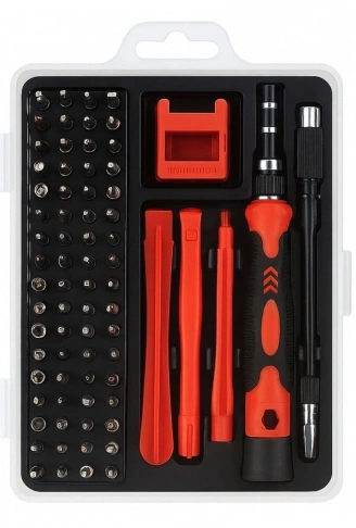 Çok Fonksiyonlu Manyetik Uçlu 52'si 1 Arada 42 Uçlu Saatçi Tornavida Seti (4940)