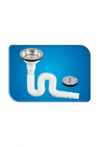 ÇÖPMAK KAFALI FİLTRELİ KÖRÜKLÜ SİFON (4940)