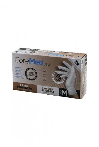 COREMED BİMEL M BEDEN PUDRALI MUAYENE ELDİVENİ 100LÜ (4940)