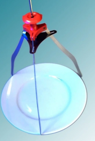 Dekoratif Metal Tabak Servis Sunum Aparatı Estetik Taşıyıcı (4940)