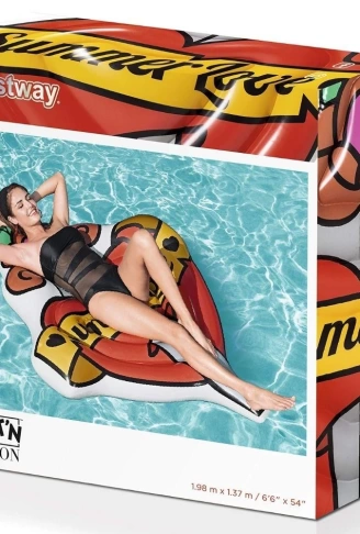 Deniz Yatağı Yaz Aşkı Dövmeli  - 43265