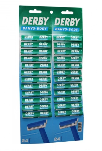 DERBY BANYO BODY TEK BIÇAK KARTELALI JİLET 48PCS (4940)