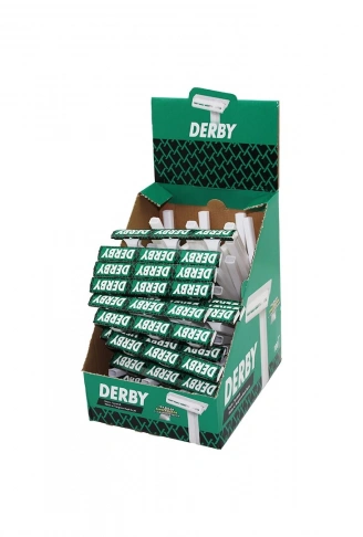 DERBY TEK BIÇAK 100PCS BANYO SAPLI JİLET (4940)