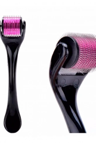 DERMA ROLLER SYSTEM 0.5 TİTANYUM İĞNELİ CİLT BAKIM ALETİ 540 İĞNELİ (4940)