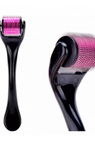 DERMA ROLLER SYSTEM 0.5 TİTANYUM İĞNELİ CİLT BAKIM ALETİ 540 İĞNELİ (4940)