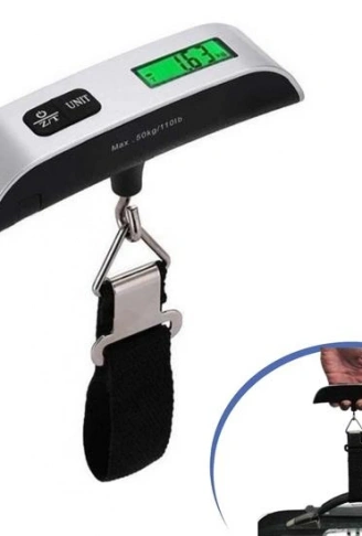 Dijital Ekranlı Valiz Kilo Ölçücü Hassas Valiz Tartısı (4940)