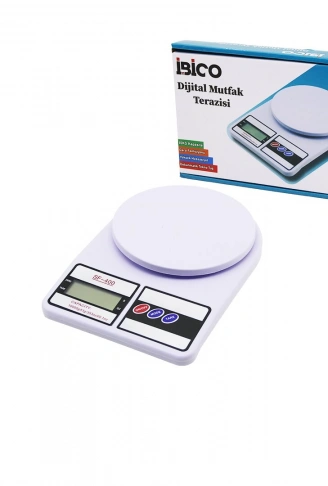 DİJİTAL - PİLLİ MUTFAK TERAZİSİ TARTI 10KG / 1GR (4940)