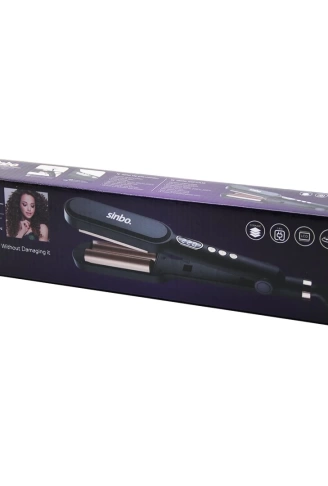 DİJİTAL SAÇ ŞEKİLLENDİRME CİHAZI 38X90MM SERAMİK KAPLAMA 360 DERECE KABLO=1.8MT LCD SIC.AYAR=140-220℃ SHD-1707 (4940)