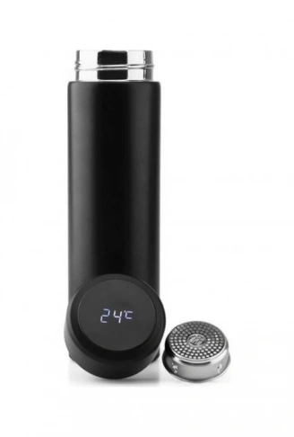 Dijital Sıcaklık Göstergeli Renkli Çelik Termos - 500 ML (4940)