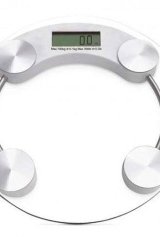 DİJİTAL YUVARLAK CAM BASKÜL TERAZİ 180KG. TF-1051 (4940)