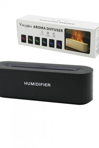 DİKDÖRGEN 150ML USB ŞARJLI - RENKLİ LEDLİ IŞIK HAVA NEMLENDİRİCİ BUHAR MAKİNE - KOKU GİDERİCİ (4940)