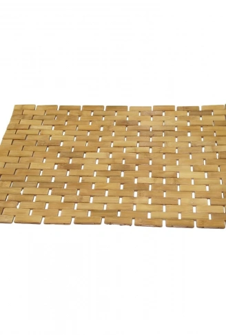 DİKDÖRTGEN - BAMBU KAYDIRMAZ BANYO PASPASI 42X62CM (4940)