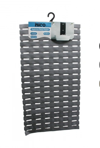 DİKDÖRTGEN-EKO PVC   VANTUZ-RENKLİ  KAYDIRMAZ BANYO - KÜVET PASPAS37X68CM (4940)