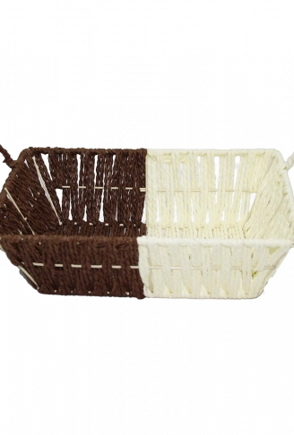 DİKDÖRTGEN HASIR EKMEK SEPETİ (4940)