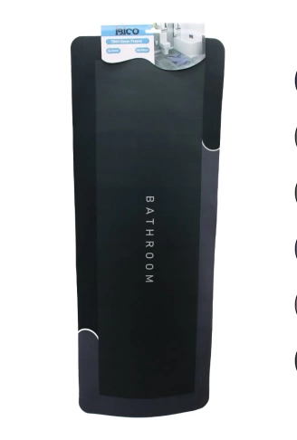 DİKDÖRTGEN - MAT RENKLER   38X98CM   SU EMİCİ - SİHİRLİ  BANYO PASPASI  ELASTİK (4940)