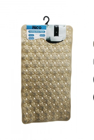 DİKDÖRTGEN - PLASTİK KABARTMA ÇİÇEK DESEN- RENKLİ 92PCS VANTUZ KAYDIRMAZ BANYO- KÜVET PASPAS 36X67CM (4940)