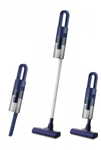 DİKEY MAVİ ELEKTRİKLİ SÜPÜRGE 500W 90° BAŞLIK - 1.5LT TOZ HAZNE - ÇİFT FİLTRE SVC-8628 (4940)