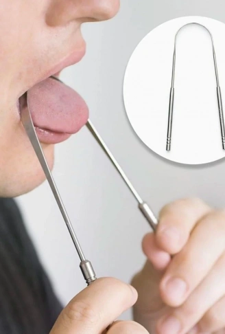 Dil Temizleme Dil Sıyırıcı Ve Temizleme Aparatı (4940)