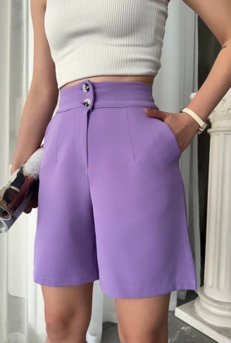 Düğmeli şort mdl24326