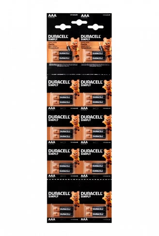DURACELL İNCE PİL ALKALİN 20 PARÇA (4940)