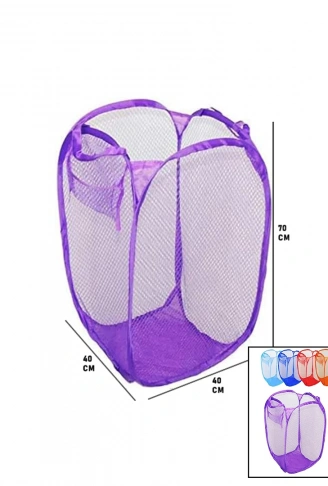 EASY OPEN HAMPER RENKLİ OYUNCAK SEPETİ FİLESİ 40X40X70CM (4940)