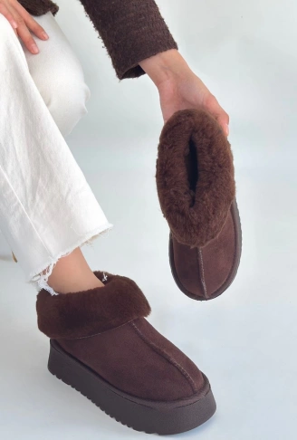 Edali Kahverengi Süet Bot