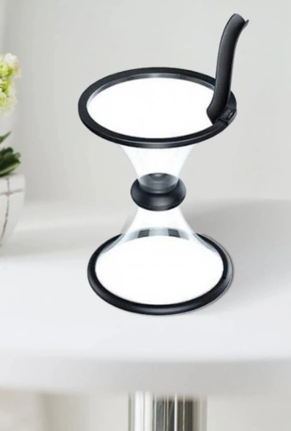 Eğlenceli Huni Şeklinde İlginç Şeffaf Para Biriktirme Kumbarası (4940)