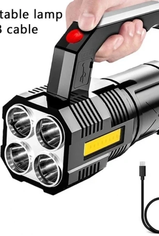 El Feneri Usb Şarjlı (4940)