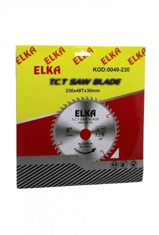 ELKA 0049-230 230 X 48T X 30MM  AĞAÇ SUNTA KESİCİ DİSK (4940)