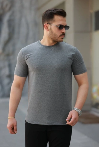 Erkek Basic Kısa Kollu Tişört
