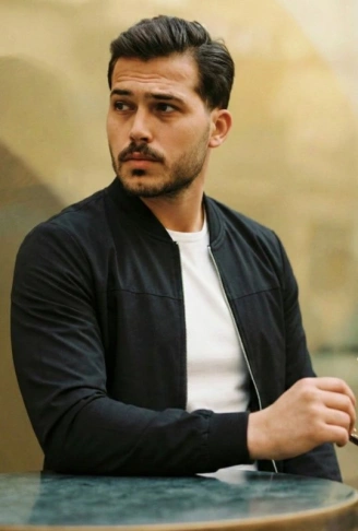 Erkek İçi Astarlı Su Geçirmez Bomber Mevsimlik Ceket - Siyah