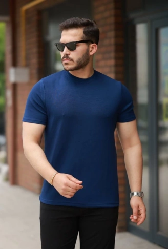 Erkek Basic Kısa Kollu Tişört