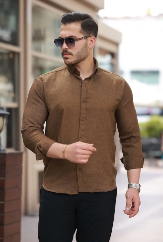 Erkek Uzun Kollu Gömlek