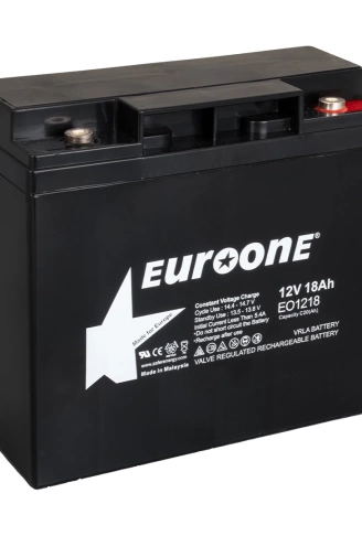 EUROONE EO1218 12 VOLT - 18 AMPER AKÜ (181 X 76 X 167 MM) (4940)