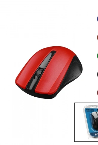 EVEREST SM-537  WİRELESS - KABLOSUZ  1600DPI USB OPTİCAL MOUSE  VAKUM AMBALAJ (4940)